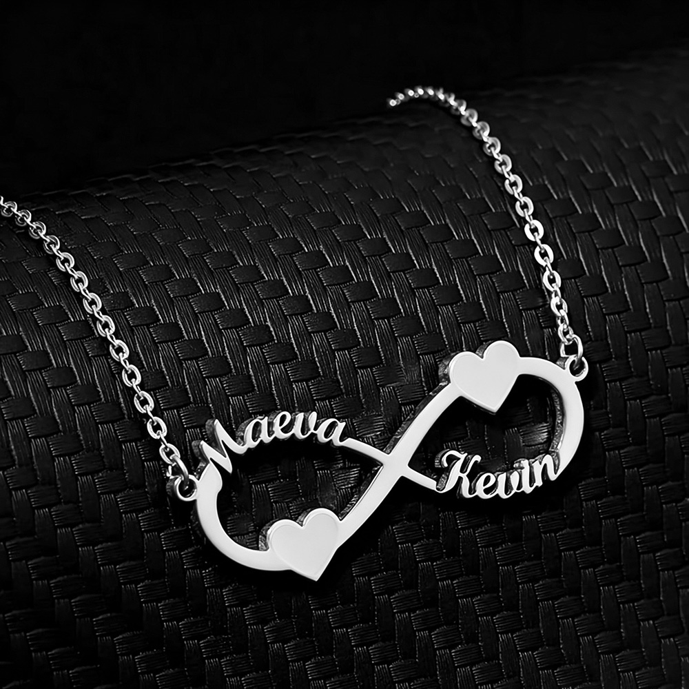 Custom Name Necklace Infinity  - Name Necklace Custom recension och pris